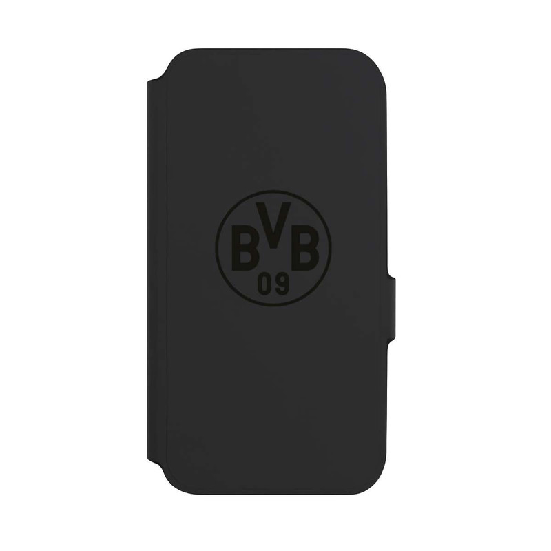 Galaxy A54 5G NIVOflip BVB Logo Schwarz Transparent