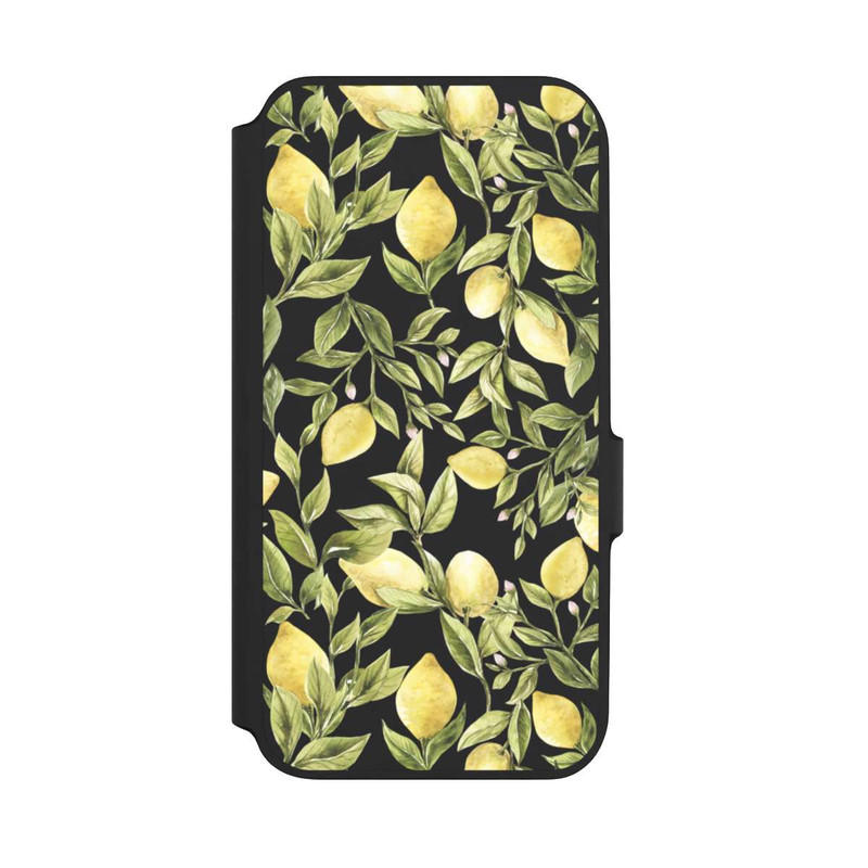 Galaxy A54 5G NIVOflip Lemon Summer Pattern Transparent