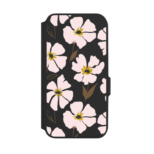Samsung Galaxy A54 5G NIVOflip Simple Pastell Flowers Rose Transparent