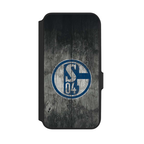 Samsung Galaxy A54 5G NIVOflip Schalke 04 Holz Look