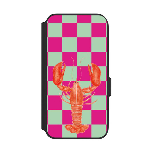 Samsung Galaxy A54 5G NIVOflip Pink Checkers Lobster