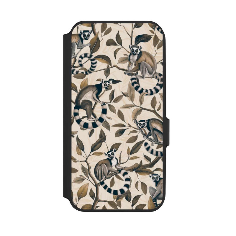Galaxy A54 5G NIVOflip Lush Tropical Lemur Paradise