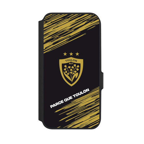 Samsung Galaxy A54 5G NIVOflip RCT Logo Monochrome Doré