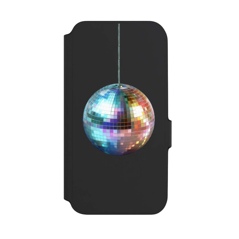 Galaxy A54 5G NIVOflip Discokugel Party Blau Gold Transparent mit KI