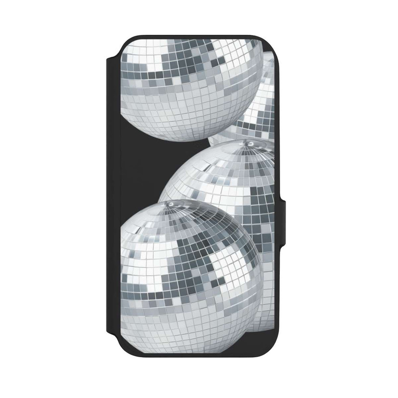 Galaxy A54 5G NIVOflip Disco Ball Party Silver Transparent with AI