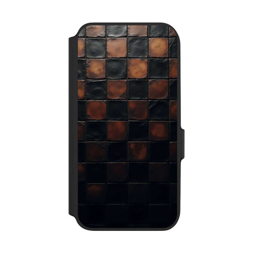 Samsung Galaxy A54 5G NIVOflip Karomuster Metallic Look mit KI