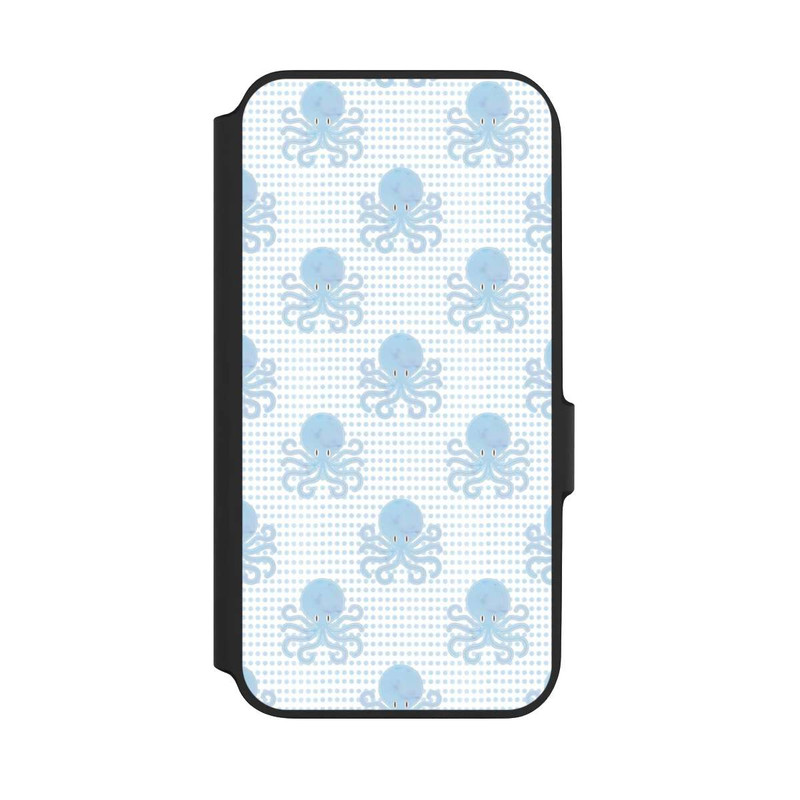 Galaxy A54 5G NIVOflip Blue Watercolor Octopus