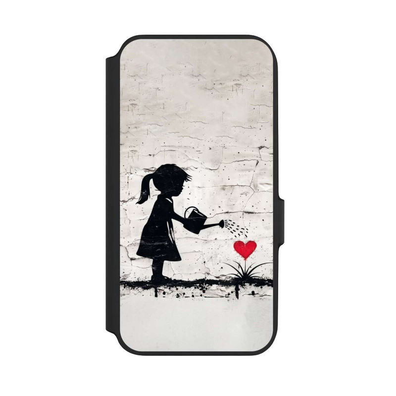 Galaxy A54 5G NIVOflip Girl Watering Bunch of Flowers 