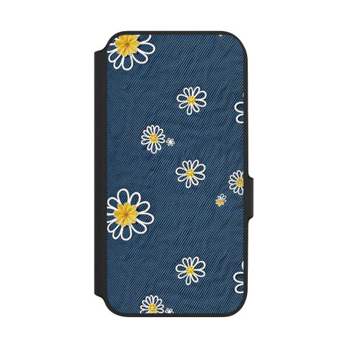 Samsung Galaxy A54 5G NIVOflip Jeans Flowers Pattern with AI