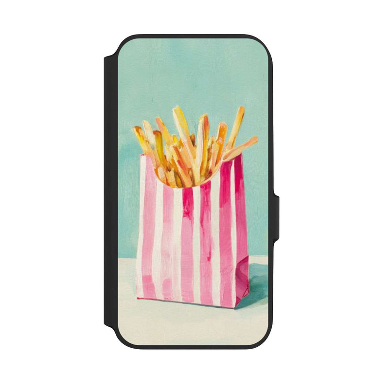 Galaxy A54 5G NIVOflip Retro Pommes Blau Watercolor