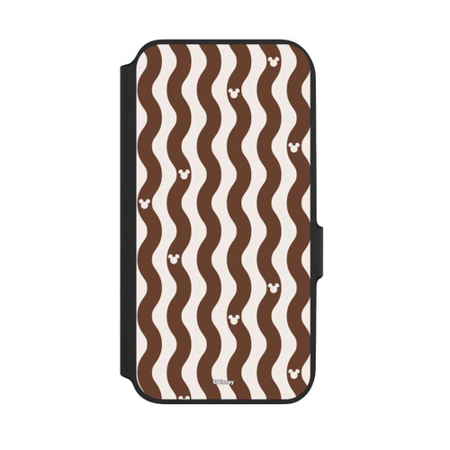 Samsung Galaxy A54 5G NIVOflip Mickey Mouse Brown Pattern Waves