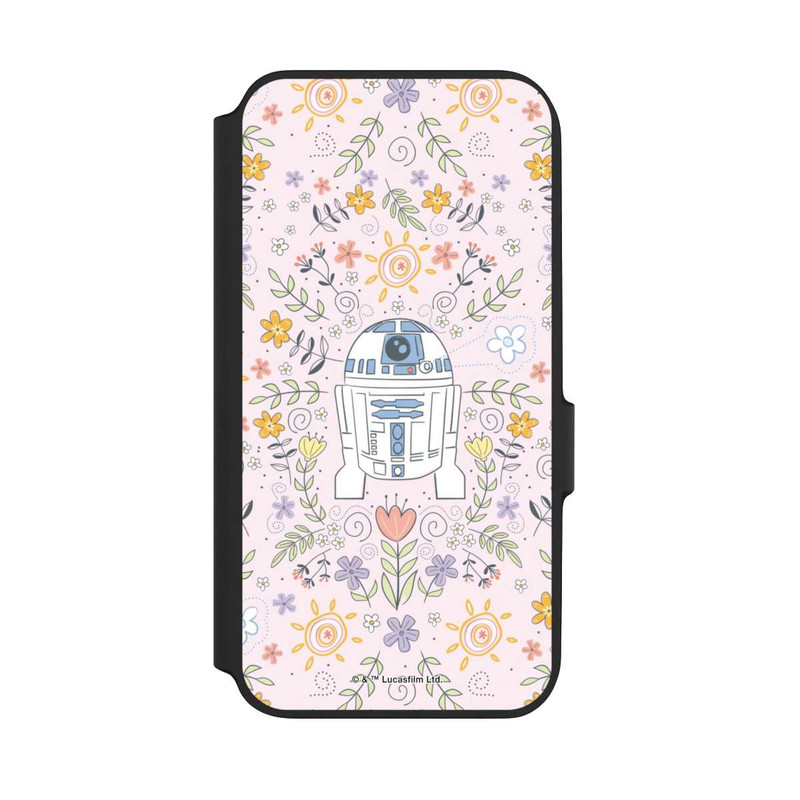 Galaxy A54 5G NIVOflip R2D2 Blumen Muster