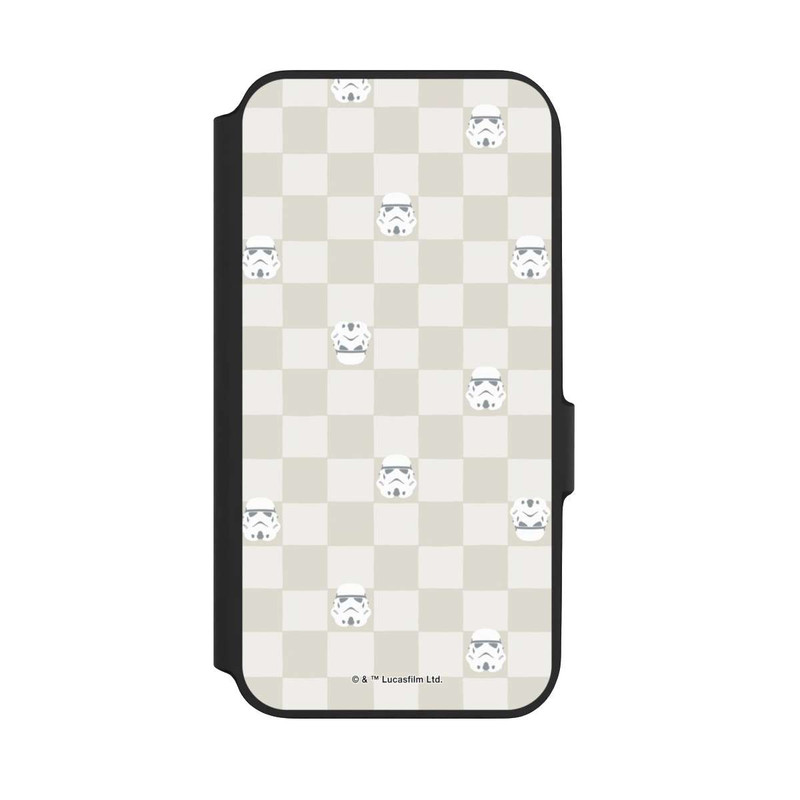 Galaxy A54 5G NIVOflip Stormtrooper Checked Pattern Beige