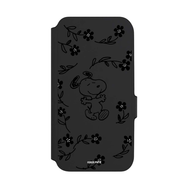 Galaxy A54 5G NIVOflip Snoopy und Flowers Transparent