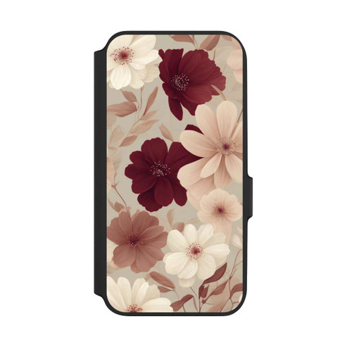 Samsung Galaxy A54 5G NIVOflip Romantische Pastellblumen mit KI