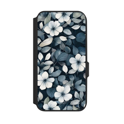 Samsung Galaxy A54 5G NIVOflip Blaue Negativblumen mit KI