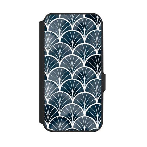 Samsung Galaxy A54 5G NIVOflip Botanische Brise Art Deco Grau