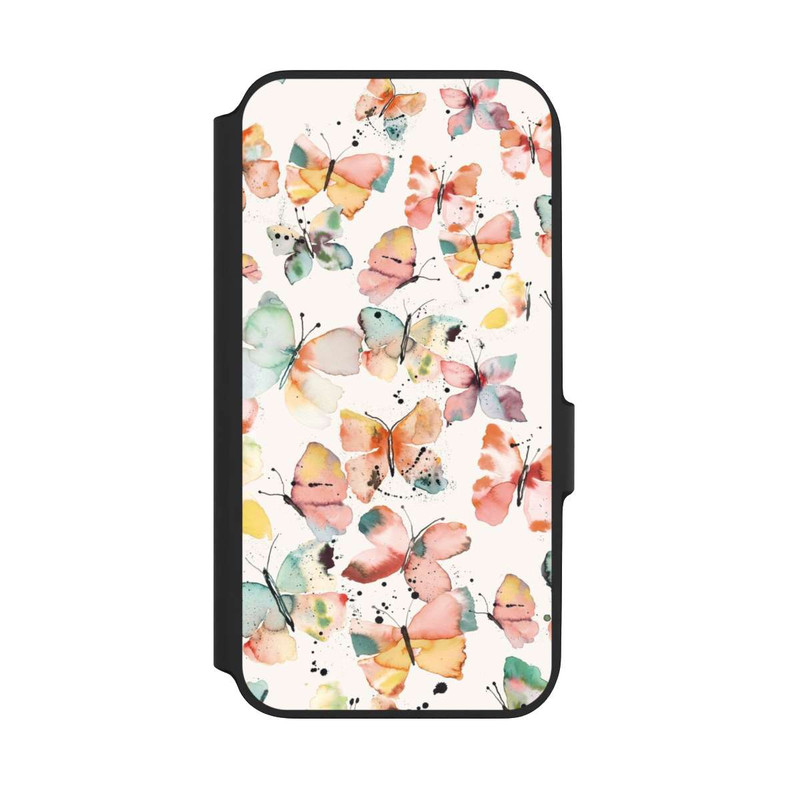 Galaxy A54 5G NIVOflip Butterflies Watercolor Pattern