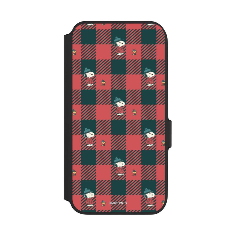 Galaxy A54 5G NIVOflip Peanuts Rot Schottenmuster