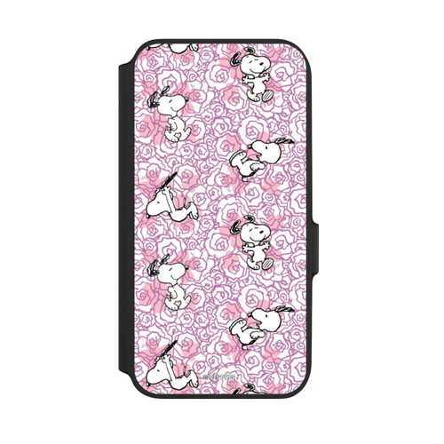 Samsung Galaxy A54 5G NIVOflip Peanuts Pink Roses Pattern