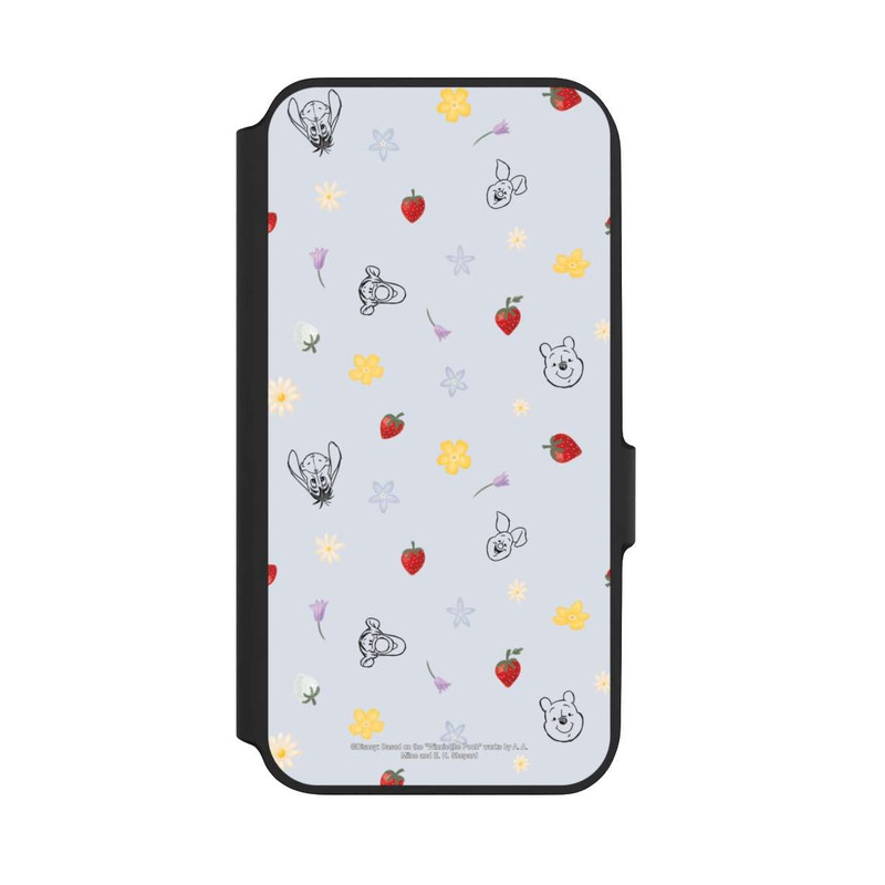 Galaxy A54 5G NIVOflip Winnie Puuh und Freunde Erdbeer Muster Blau