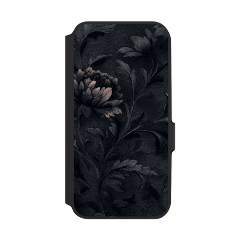 Samsung Galaxy A54 5G NIVOflip Dunkles Blumenmuster Vintage