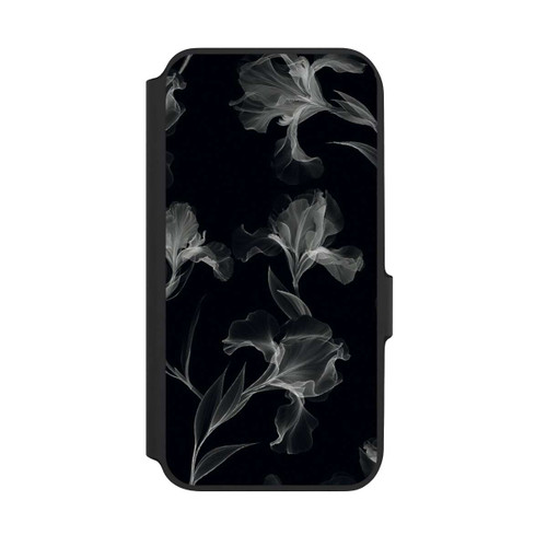 Samsung Galaxy A54 5G NIVOflip Black and White Photocopy x Ray of Flowers