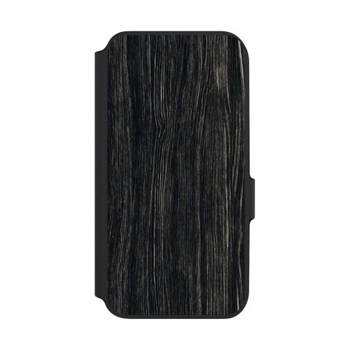 Samsung Galaxy A54 5G NIVOflip Dunkle Holzstruktur