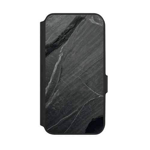 Samsung Galaxy A54 5G NIVOflip Stein Textur Grau mit KI