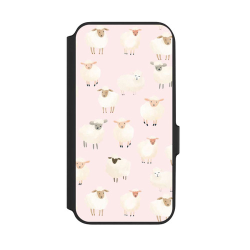 Samsung Galaxy A54 5G NIVOflip Sheep Pattern Light Pink with AI