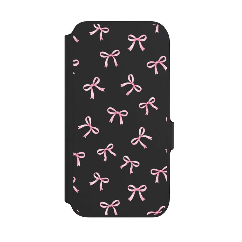 Galaxy A54 5G NIVOflip Pink Bows transparent with AI