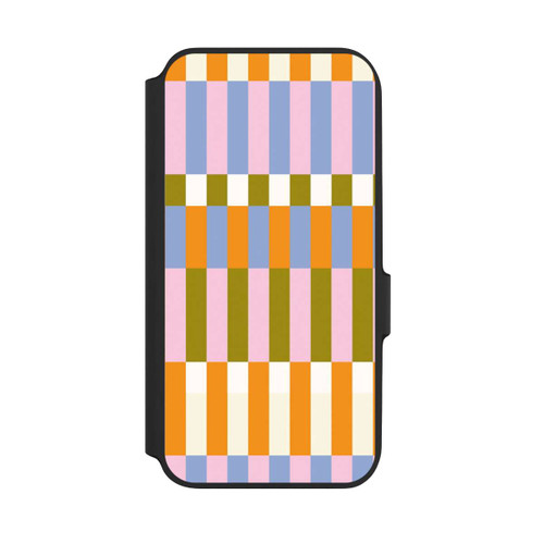 Samsung Galaxy A54 5G NIVOflip Thème à Carreaux Colorés et Audacieux