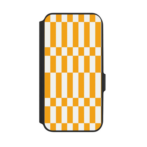 Samsung Galaxy A54 5G NIVOflip Checked Summer Pattern Bold Yellow