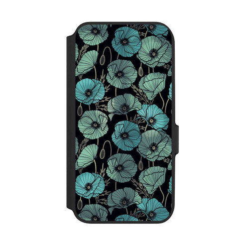 Samsung Galaxy A54 5G NIVOflip Coquelicots d'Été Verts