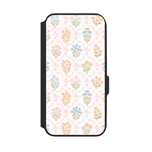 Samsung Galaxy A54 5G NIVOflip Vintage Frühlingsblumenstrauß im Cottagecore Stil