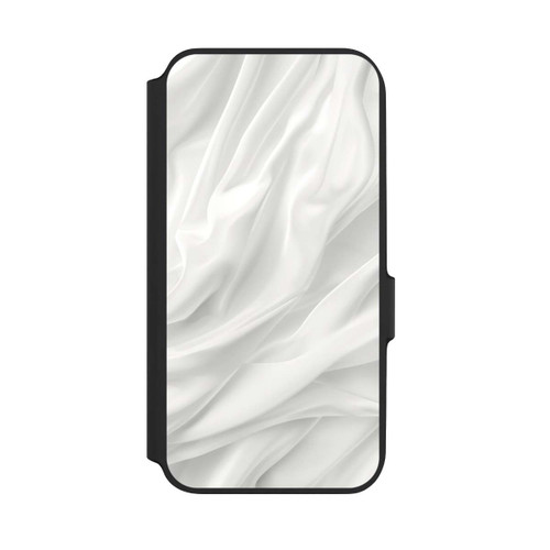 Samsung Galaxy A54 5G NIVOflip Weiße Seidenmatte Textur mit KI