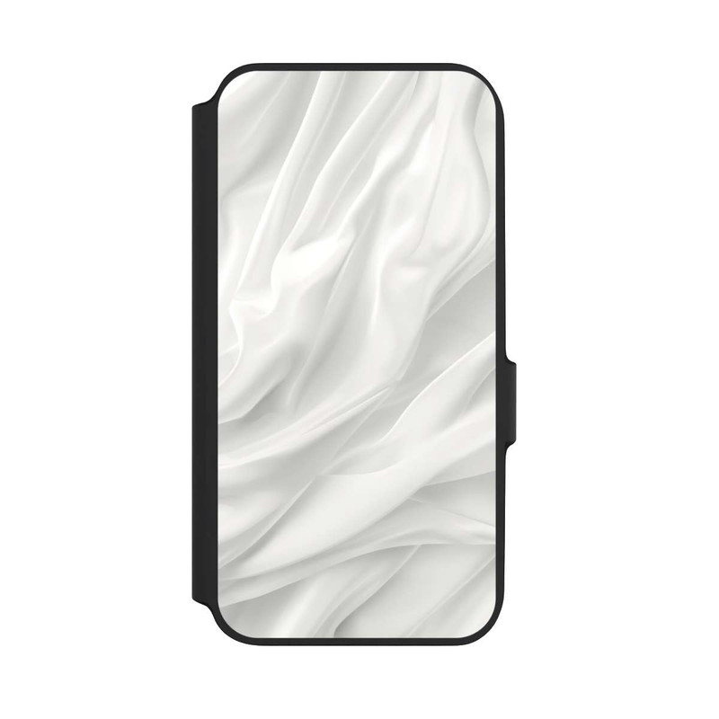 Galaxy A54 5G NIVOflip Texture Lisse Satinée Blanche avec IA