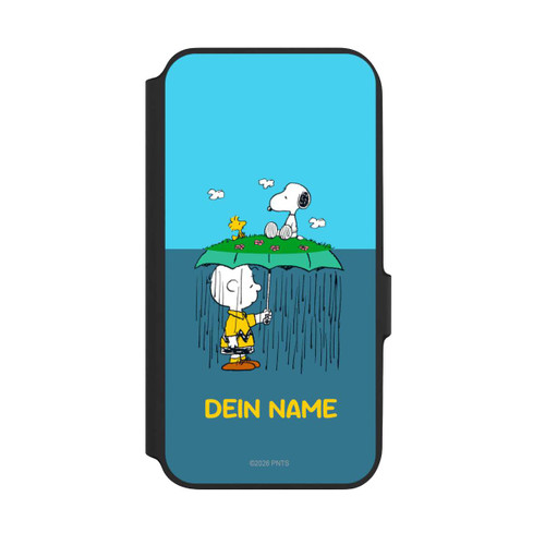 Samsung Galaxy A54 5G NIVOflip Charlie Brown Regen Personalisierbar