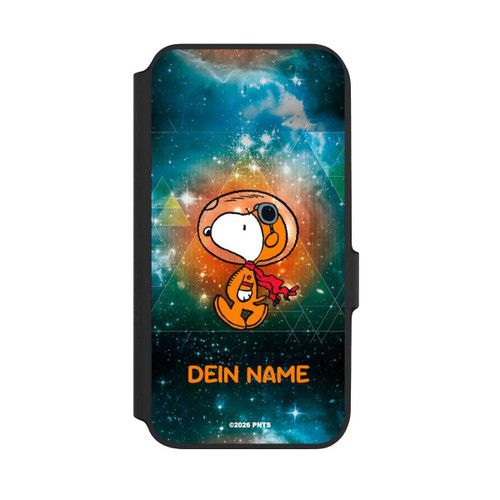 Samsung Galaxy A54 5G NIVOflip Snoopy Voyageur de l'espace Personnalisable