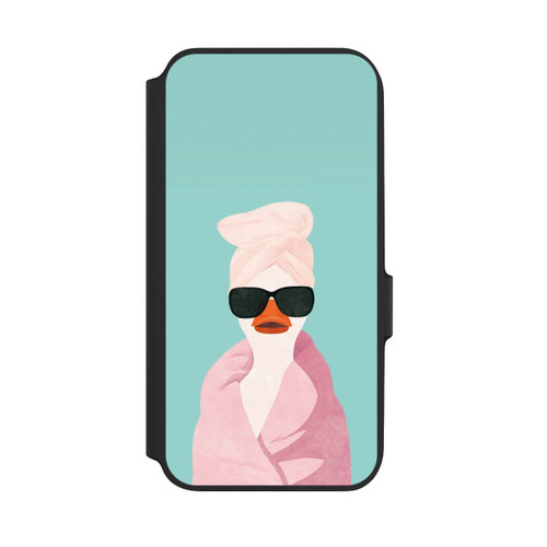 Samsung Galaxy A54 5G NIVOflip Ente Türkis Sonnenbrille Turban mit KI erstellt