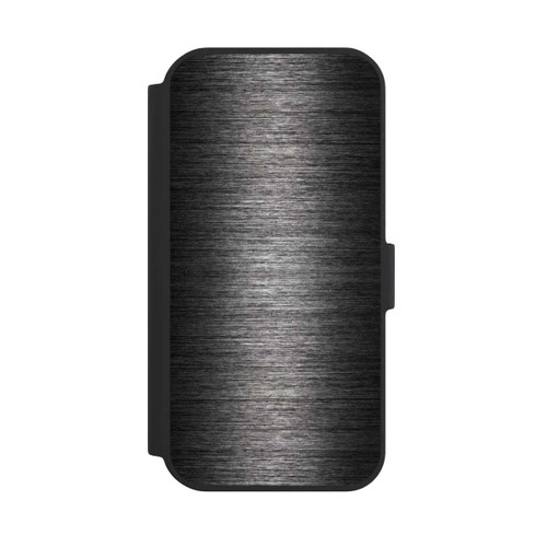 Apple iPhone 15 NIVOflip Metal Look Anthracite