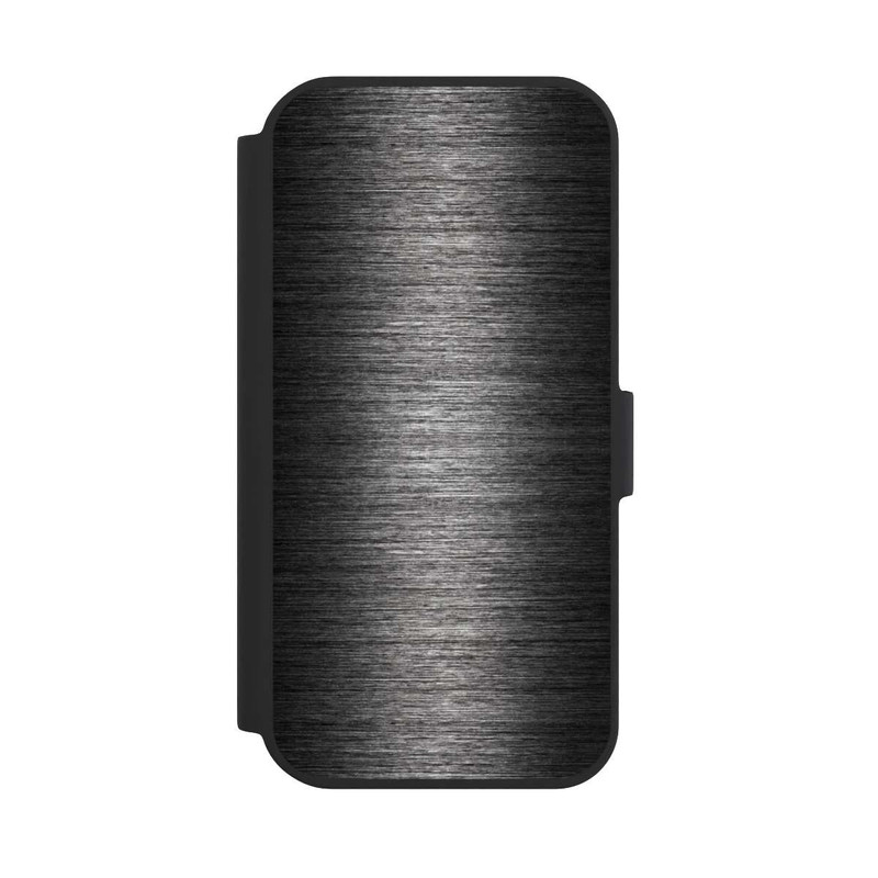iPhone 15 NIVOflip Aspect Métallique Anthracite