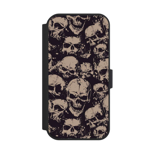 Apple iPhone 15 NIVOflip Crânes d'Halloween