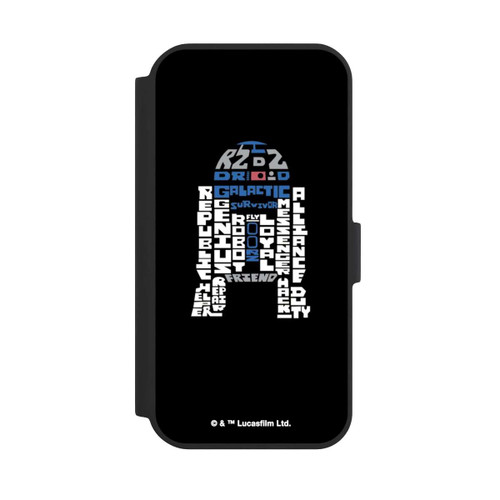 Apple iPhone 15 NIVOflip R2-D2 Typo Grafisch