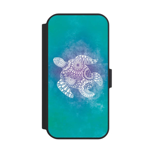Apple iPhone 15 NIVOflip Mandala Schildkröte