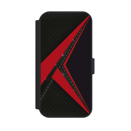 Apple iPhone 15 NIVOflip Carbon for Men - Red