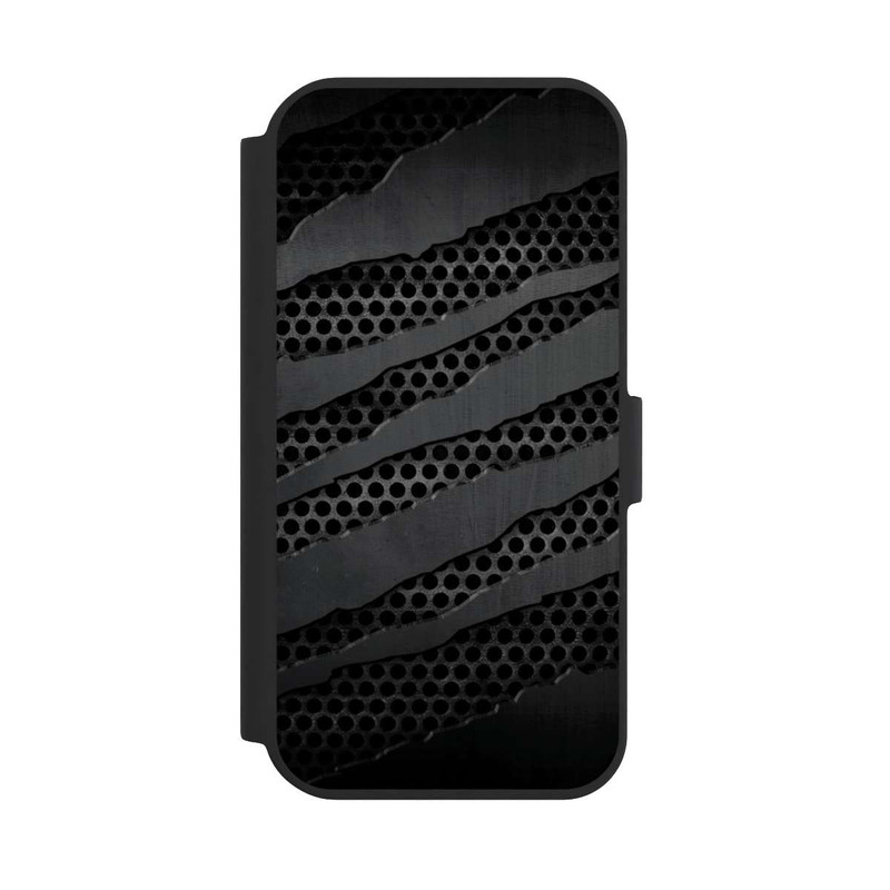 iPhone 15 NIVOflip Grey Metal Scratches