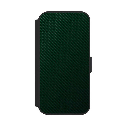 Apple iPhone 15 NIVOflip British Racing Green Carbon