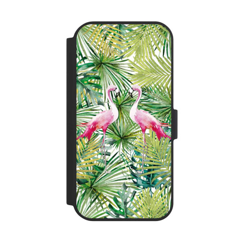 Apple iPhone 15 NIVOflip Palmen Flamingo