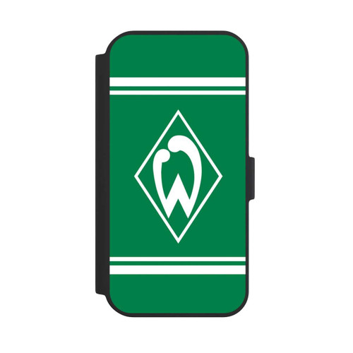Apple iPhone 15 NIVOflip Werder Stripes Green